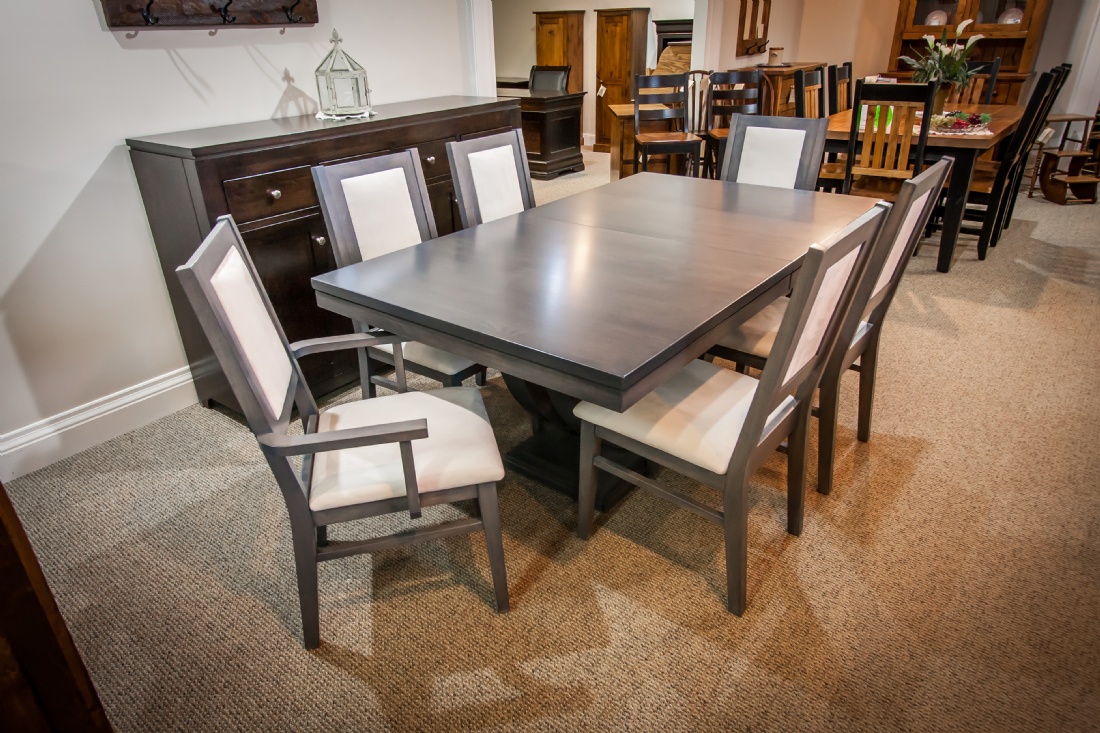Maple Metro Table with Contempo Chairs Lloyd's Mennonite Furniture