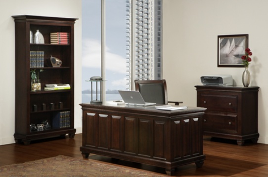 Florentino Mennonite Office Set Mennonite Furniture Ontario at Lloyd's Furniture Gallery in Schomberg