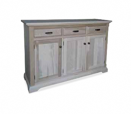 Chateau 3 Door 3 Drawer Server Mennonite Furniture Ontario at Lloyd's Furniture Gallery in Schomberg