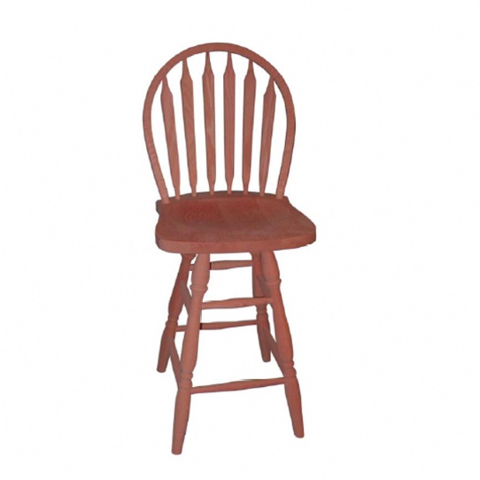 Cambridge Bent Arrow Deep Seat Bar Stool Mennonite Furniture Ontario at Lloyd's Furniture Gallery in Schomberg