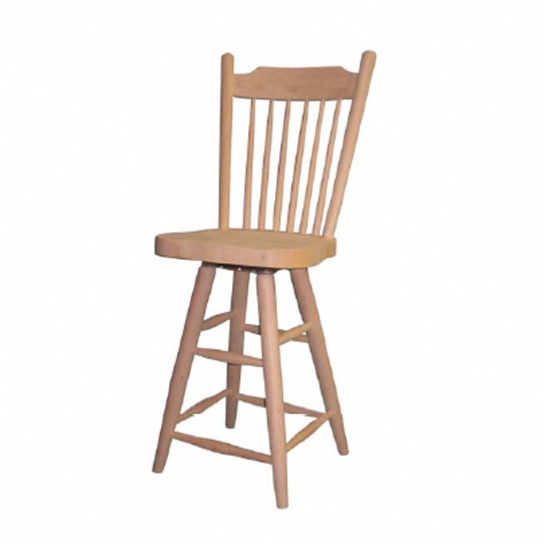 Farmhouse Deep Seat Bar Stool Mennonite Furniture Ontario at Lloyd's Furniture Gallery in Schomberg