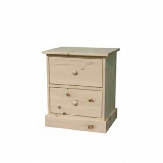 Cottage 2 Drawer Night Stand Mennonite Furniture Ontario at Lloyd's Furniture Gallery in Schomberg