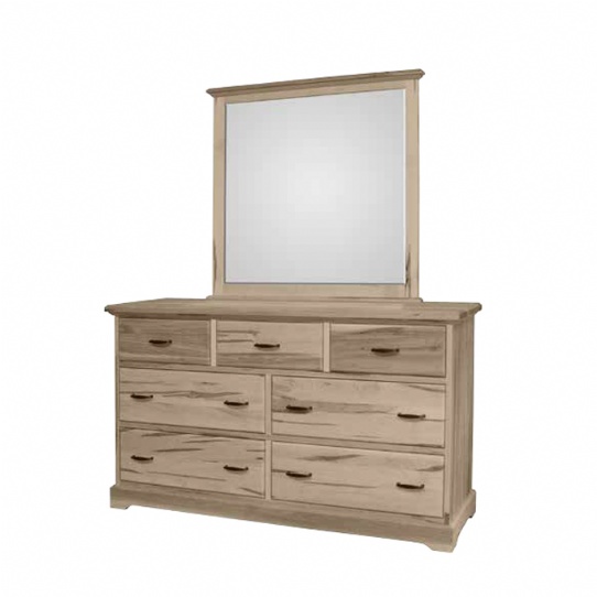 Cottage Deluxe 7 Drawer Dresser Mennonite Furniture Ontario at Lloyd's Furniture Gallery in Schomberg