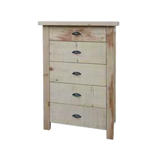 Frontier 5 Drawer Hiboy Mennonite Furniture Ontario at Lloyd's Furniture Gallery in Schomberg