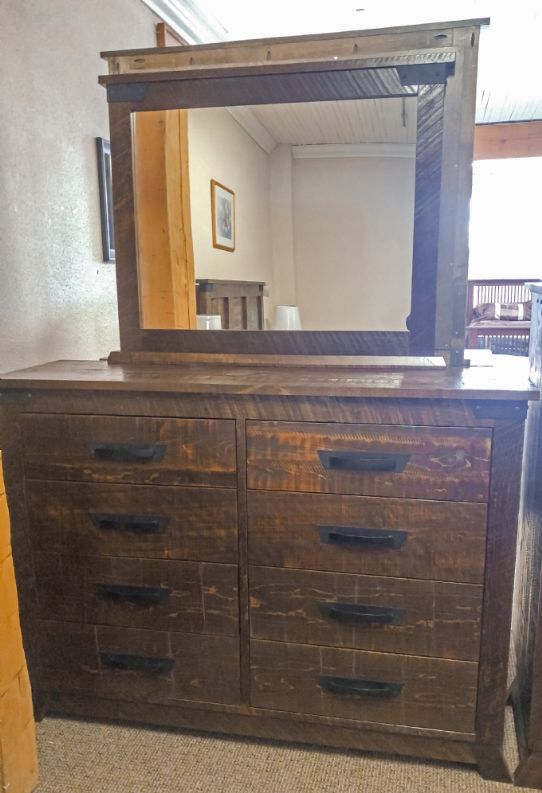 Hamilton 8 Drawer Hiboy Mennonite Furniture Ontario at Lloyd's Furniture Gallery in Schomberg