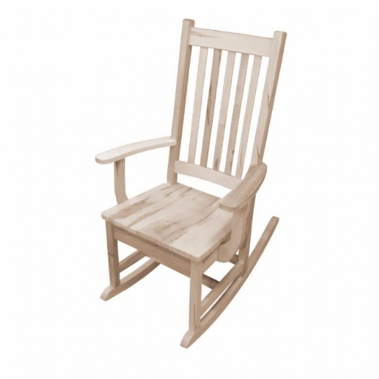 Shaker Rocking Chair Mennonite Furniture Ontario at Lloyd's Furniture Gallery in Schomberg