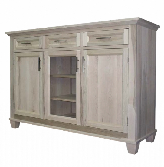 Algonquin 3 Door 3 Drawer Sideboard Mennonite Furniture Ontario at Lloyd's Furniture Gallery in Schomberg