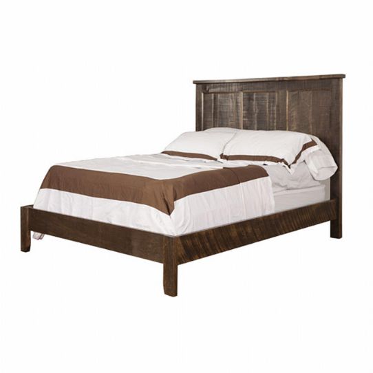 Algonquin Rustic Bed Mennonite Furniture Ontario at Lloyd's Furniture Gallery in Schomberg