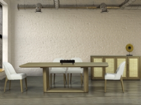 Ostersund Double Pedestal Table - 